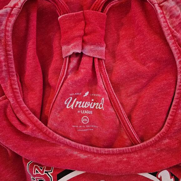 NC State Razor Back Tank Size 2XL Wolfpack College Team Tailgate Sports Carolina - Picture 5 of 6